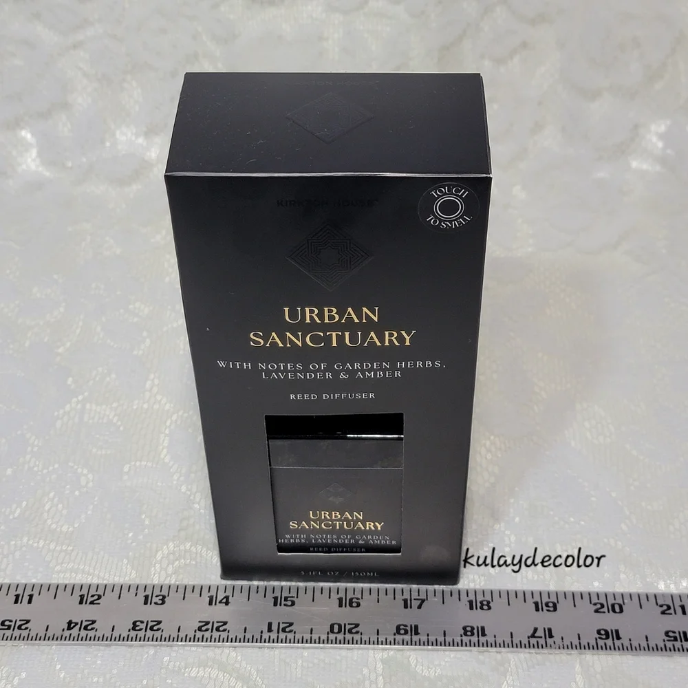 Brand New Urban Sanctuary Reed Diffuser Kirkton House 5.1 oz Hotel Collection